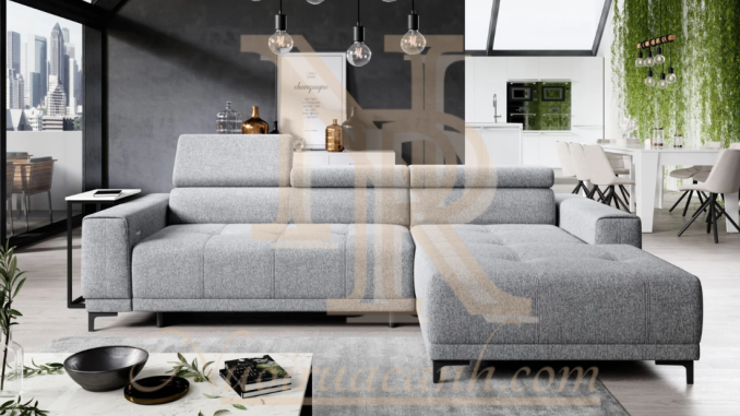 High-End Sofa with Adjustable Headrest